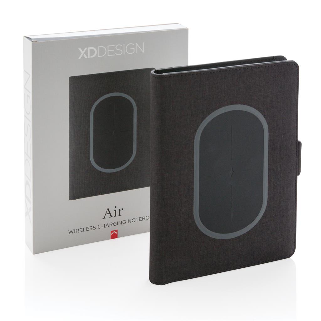 Air 5W wireless charging notebook cover A5 - illuminated