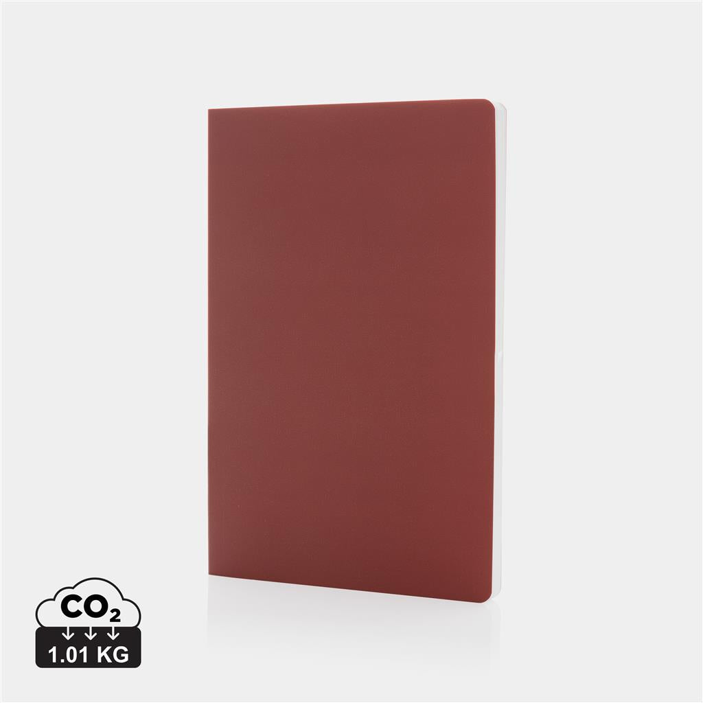 Craftstone A5 recycled kraft and stonepaper notebook - illuminated