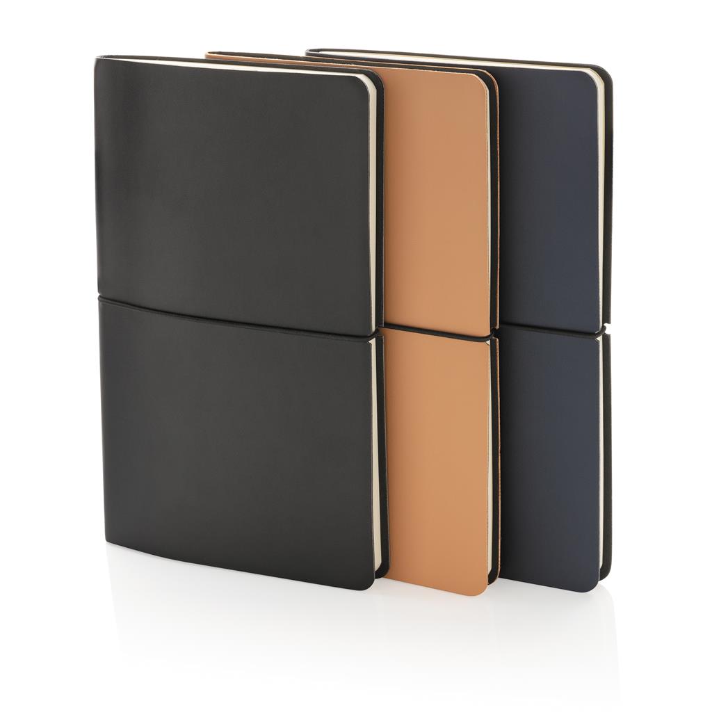 Modern deluxe softcover A5 notebook - illuminated