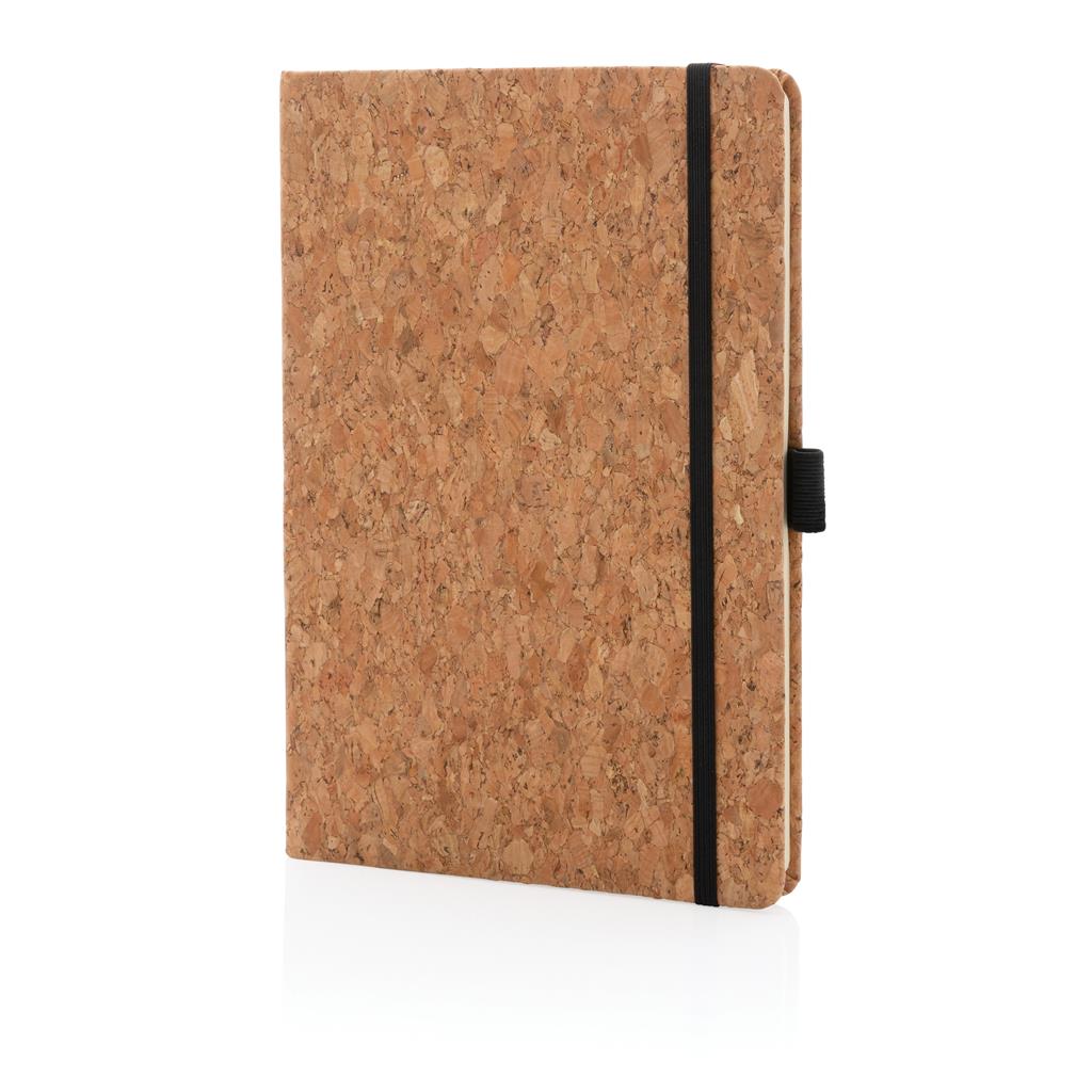 Cork hardcover notebook A5 - illuminated