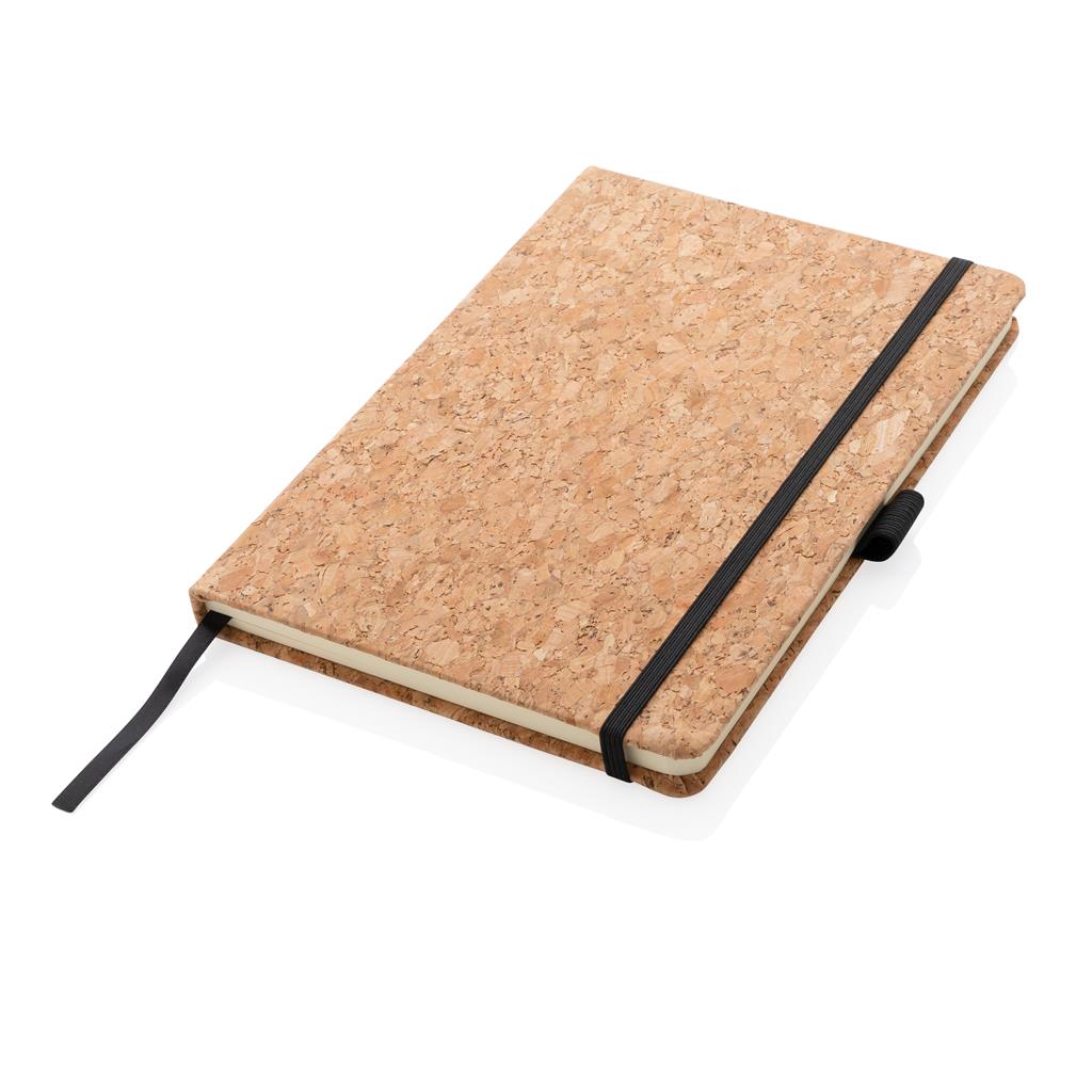 Cork hardcover notebook A5 - illuminated