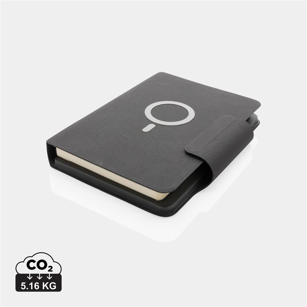 Artic Magnetic 10W wireless charging A5 notebook - illuminated