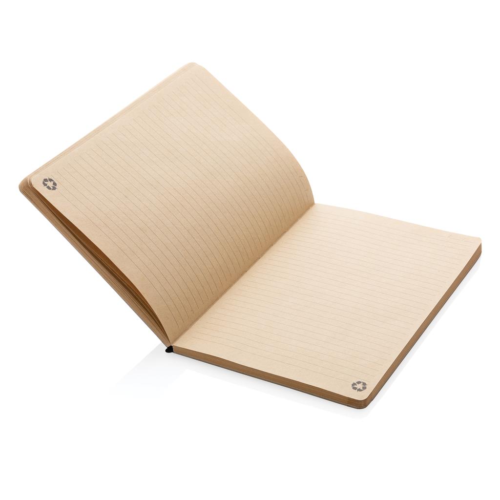 A5 cork & kraft notebook - illuminated
