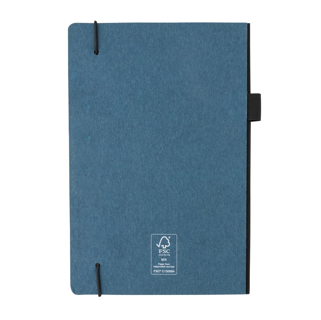 A5 deluxe kraft hardcover notebook - illuminated
