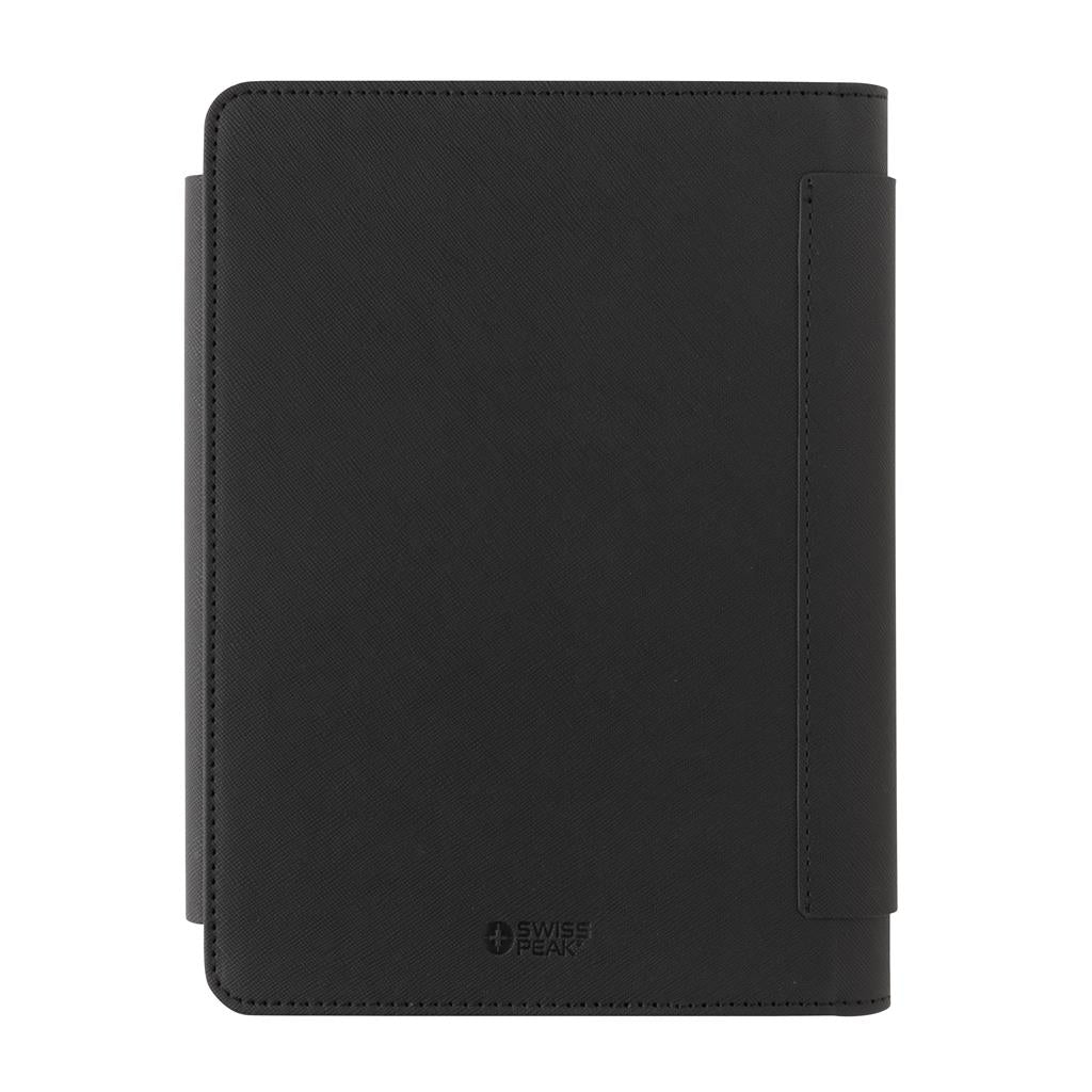 Swiss Peak Heritage RCS rPU A5 stone paper portfolio - illuminated