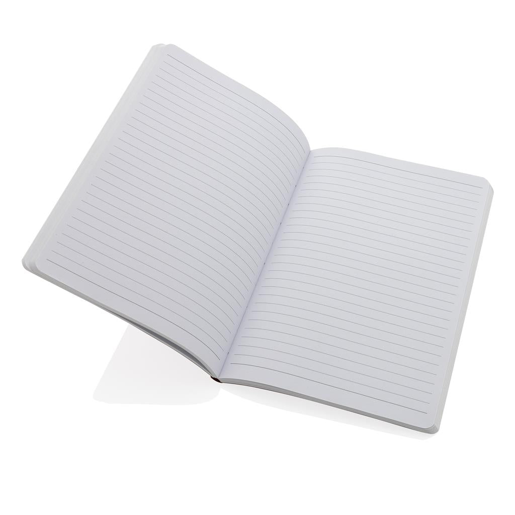Salton A5 GRS certified recycled paper notebook - illuminated