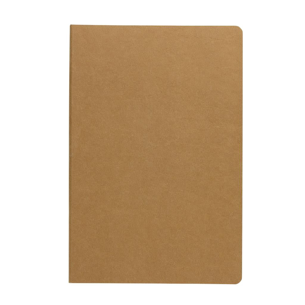 Salton A5 GRS certified recycled paper notebook - illuminated