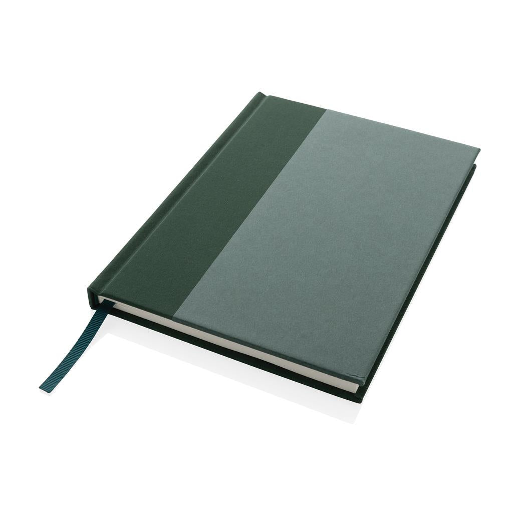 Words GRS certified RPET & Kraft A5 notebook - illuminated