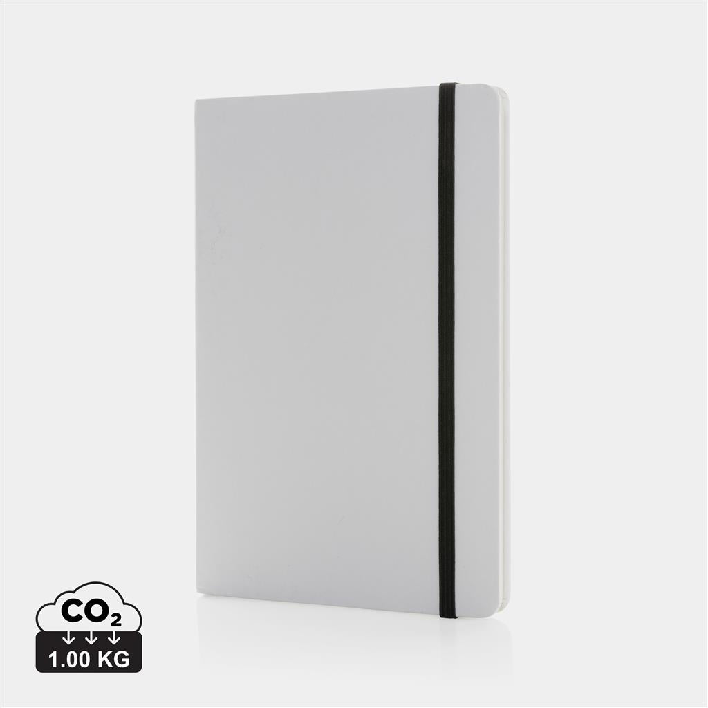 Craftstone A5 recycled kraft and stonepaper notebook - illuminated