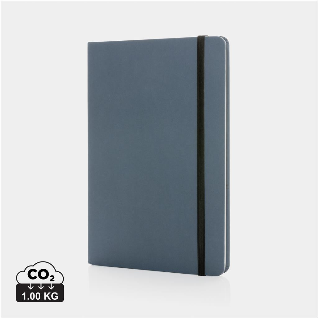 Craftstone A5 recycled kraft and stonepaper notebook - illuminated
