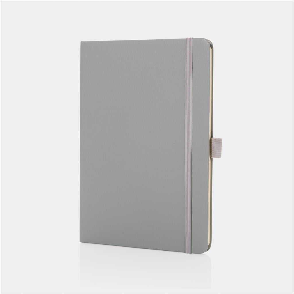 Sam A5 RCS certified bonded leather classic notebook - illuminated