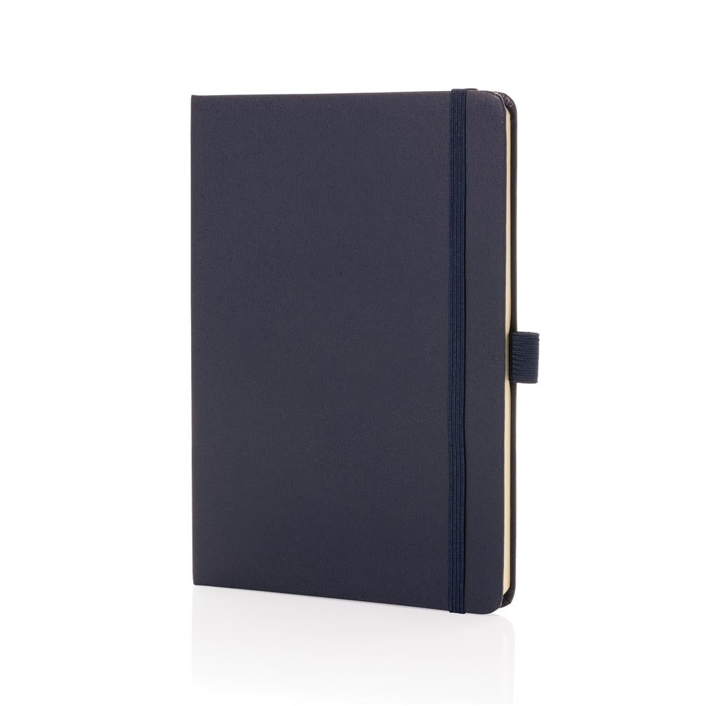 Sam A5 RCS certified bonded leather classic notebook - illuminated