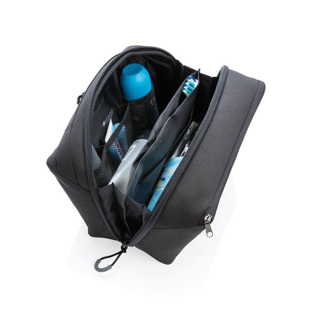 Swiss Peak AWARE™ toiletry bag PVC free - illuminated