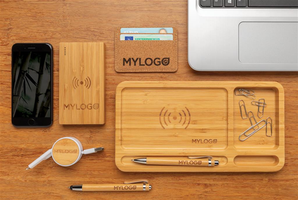 Cork secure RFID slim wallet - illuminated