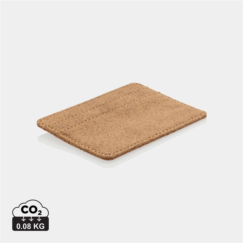 Cork secure RFID slim wallet - illuminated