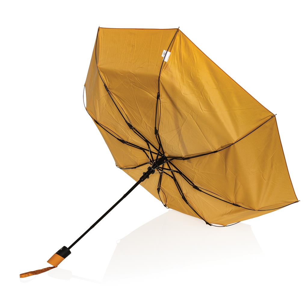 21" Impact AWARE™ 190T mini auto open umbrella - illuminated