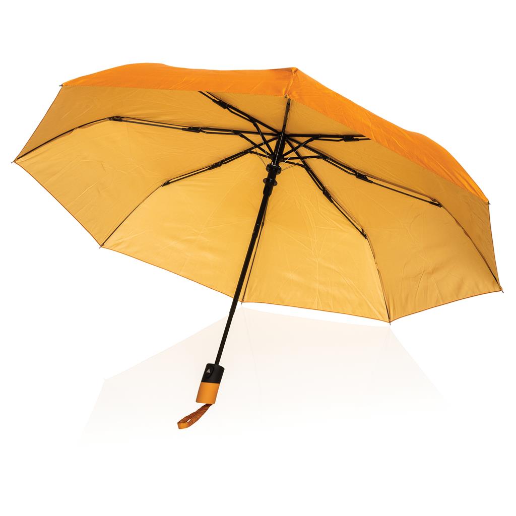 21" Impact AWARE™ 190T mini auto open umbrella - illuminated