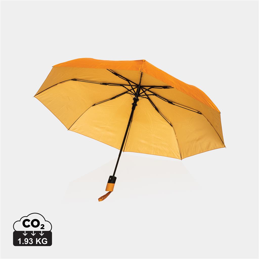 21" Impact AWARE™ 190T mini auto open umbrella - illuminated