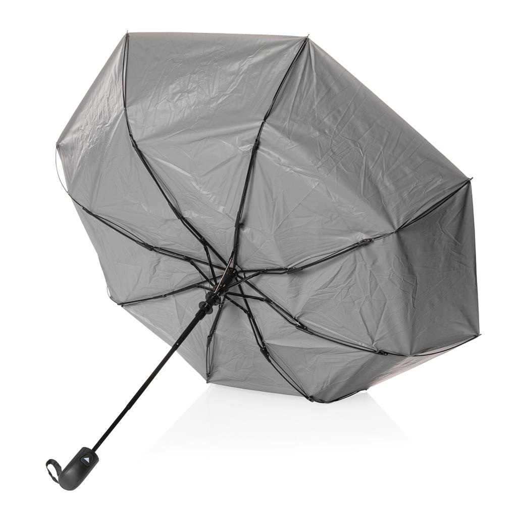21" Impact AWARE™ RPET 190T Pongee dual colour mini umbrella - illuminated