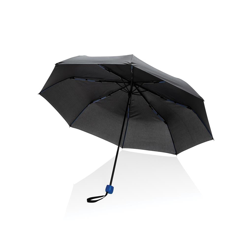 20.5"Impact AWARE™ RPET 190T pongee mini umbrella - illuminated