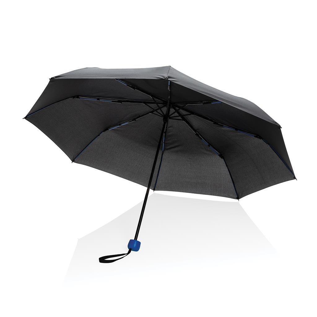 20.5"Impact AWARE™ RPET 190T pongee mini umbrella - illuminated