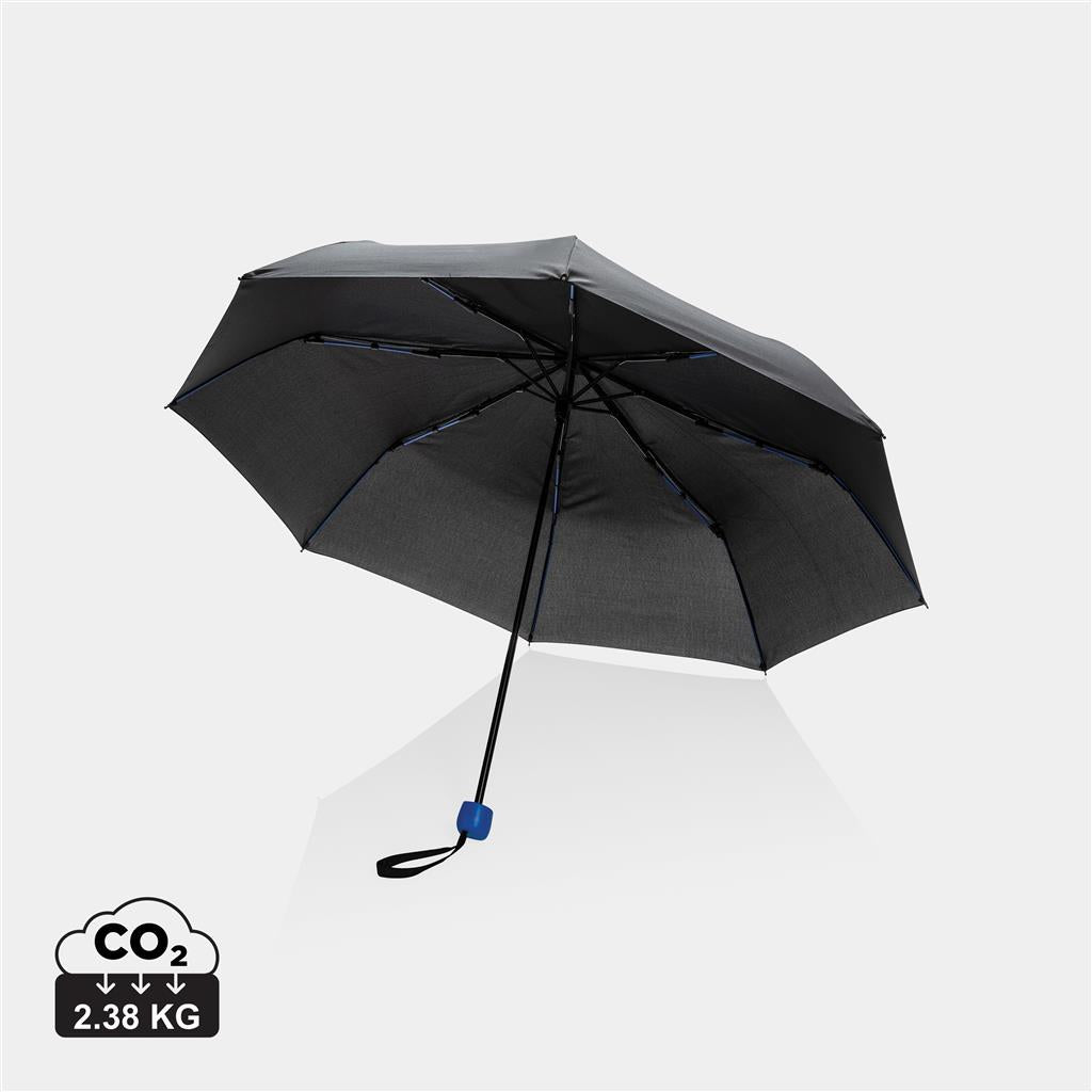 20.5"Impact AWARE™ RPET 190T pongee mini umbrella - illuminated