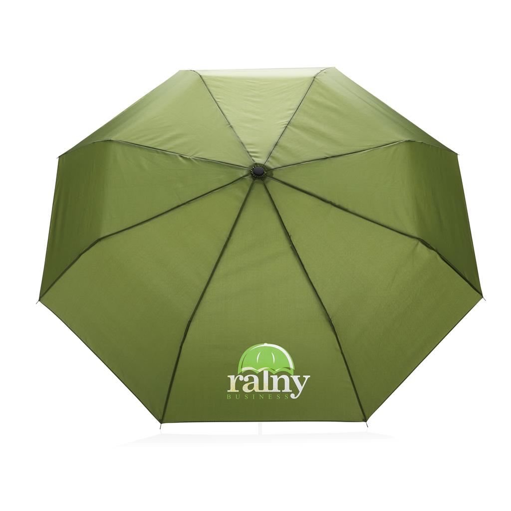 20.5" Impact AWARE™ RPET 190T mini umbrella - illuminated