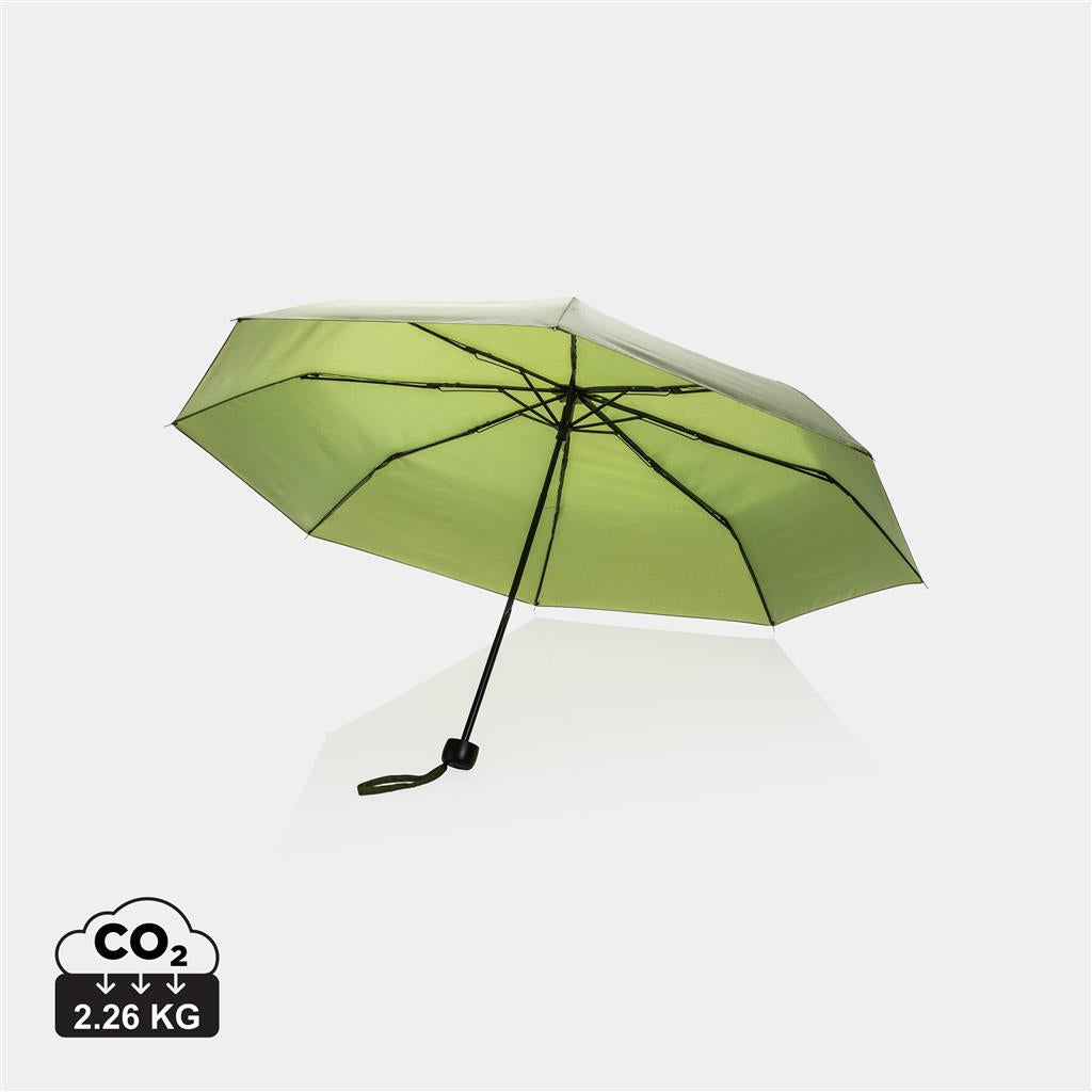 20.5" Impact AWARE™ RPET 190T mini umbrella - illuminated