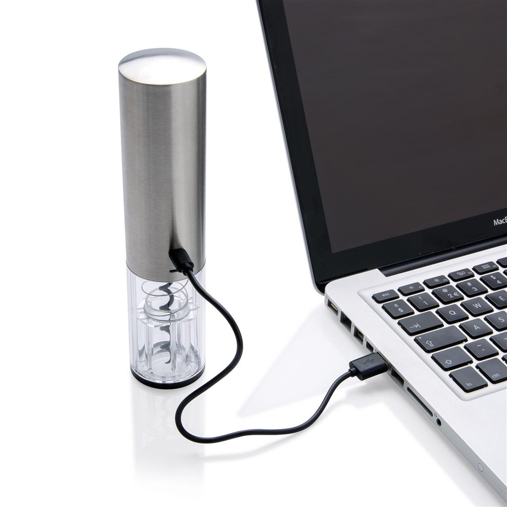 Electric wine opener - USB rechargeable - illuminated