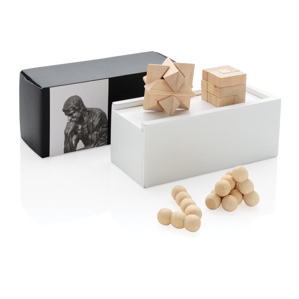 3 pcs brain teaser set - illuminated