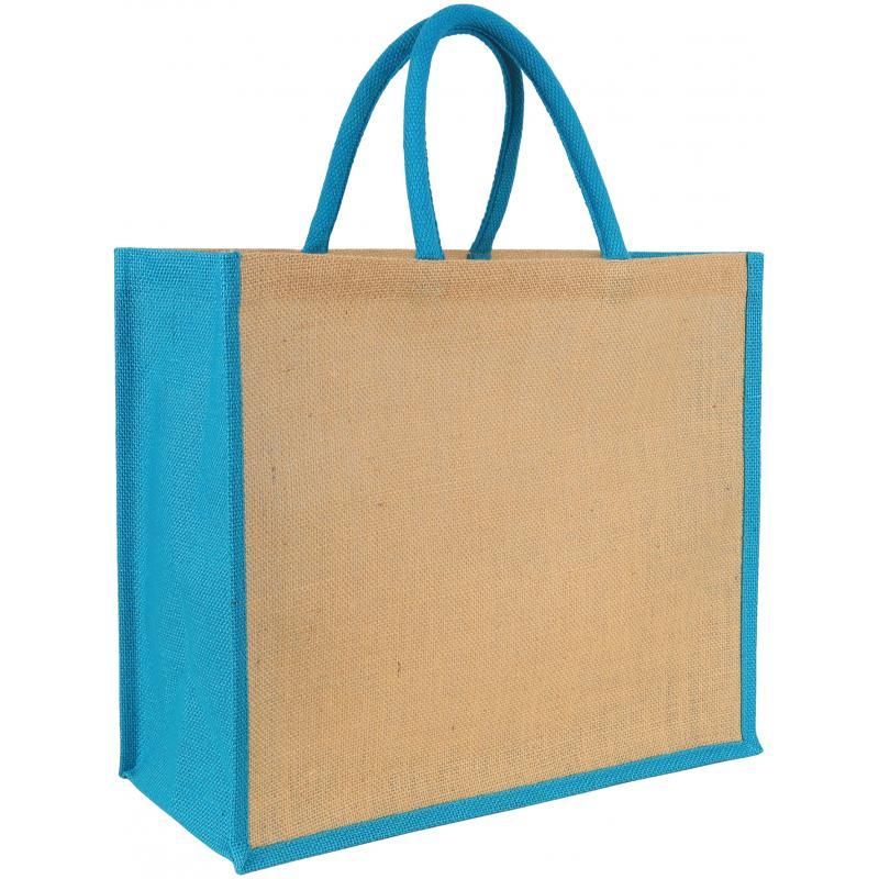 Promotional Jute Shopper Bag - Yalding - illuminated