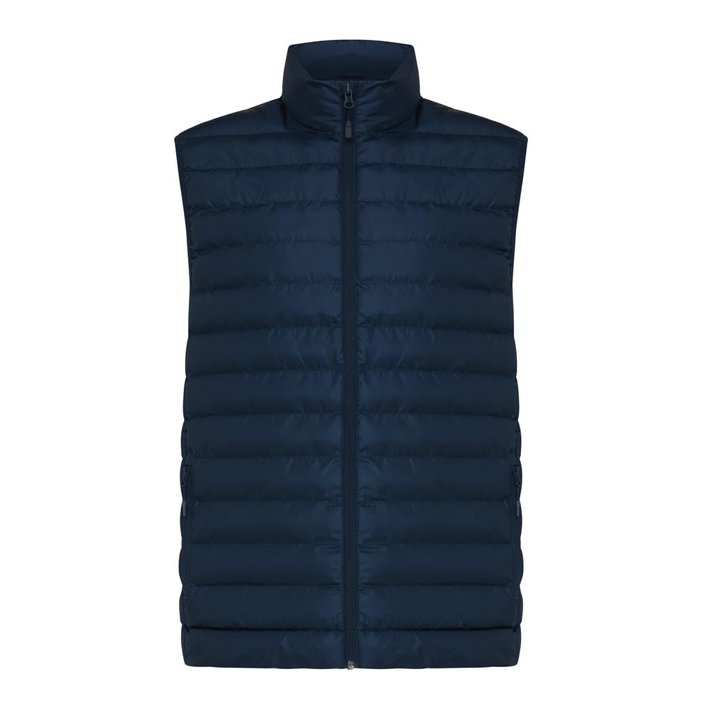 Iqoniq Meru men recycled polyester bodywarmer - illuminated