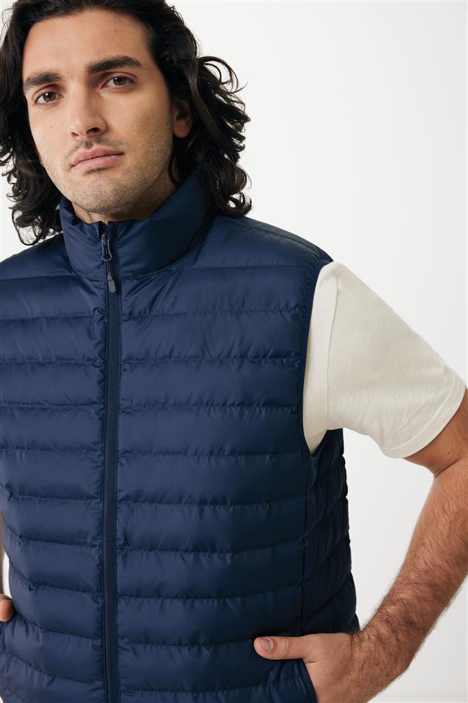 Iqoniq Meru men recycled polyester bodywarmer - illuminated