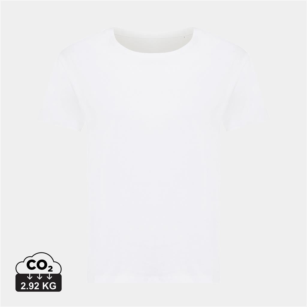 Iqoniq Yala women recycled cotton t-shirt - illuminated