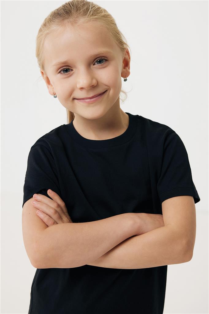 Iqoniq Koli kids recycled cotton t-shirt - illuminated