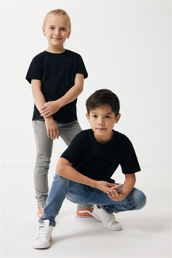 Iqoniq Koli kids recycled cotton t-shirt - illuminated