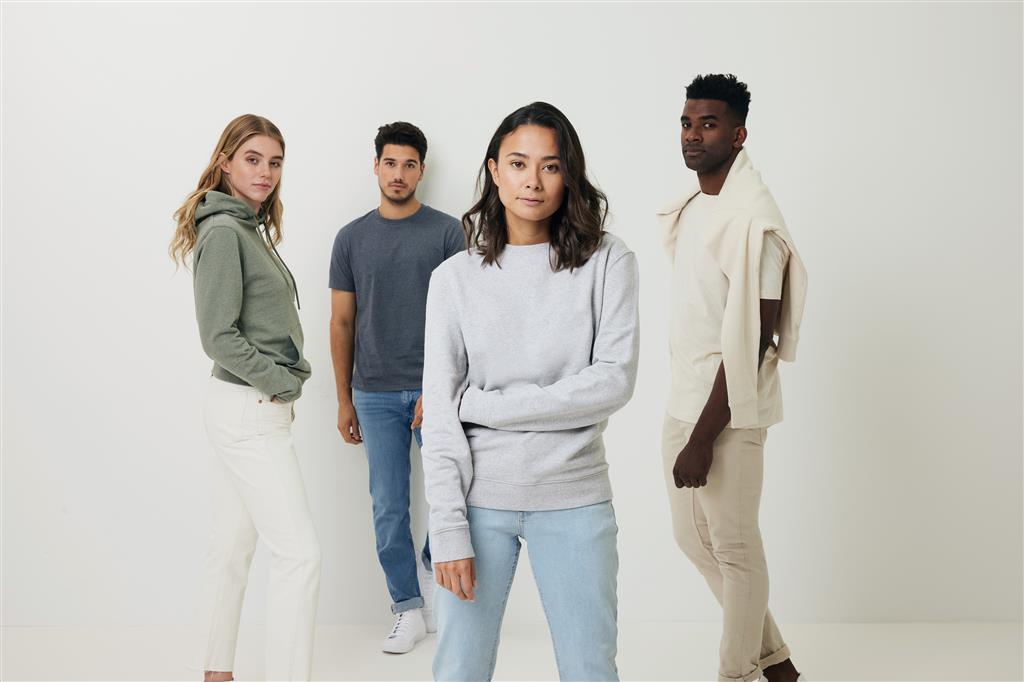 Iqoniq Manuel recycled cotton t-shirt undyed - illuminated