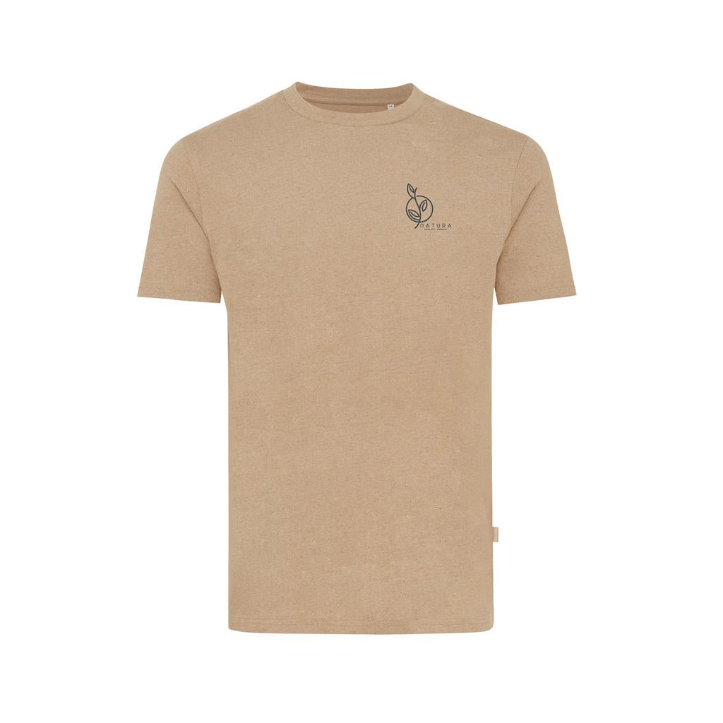 Iqoniq Manuel recycled cotton t-shirt undyed - illuminated