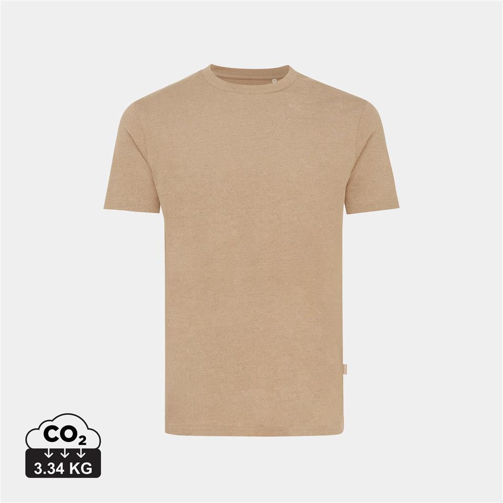 Iqoniq Manuel recycled cotton t-shirt undyed - illuminated