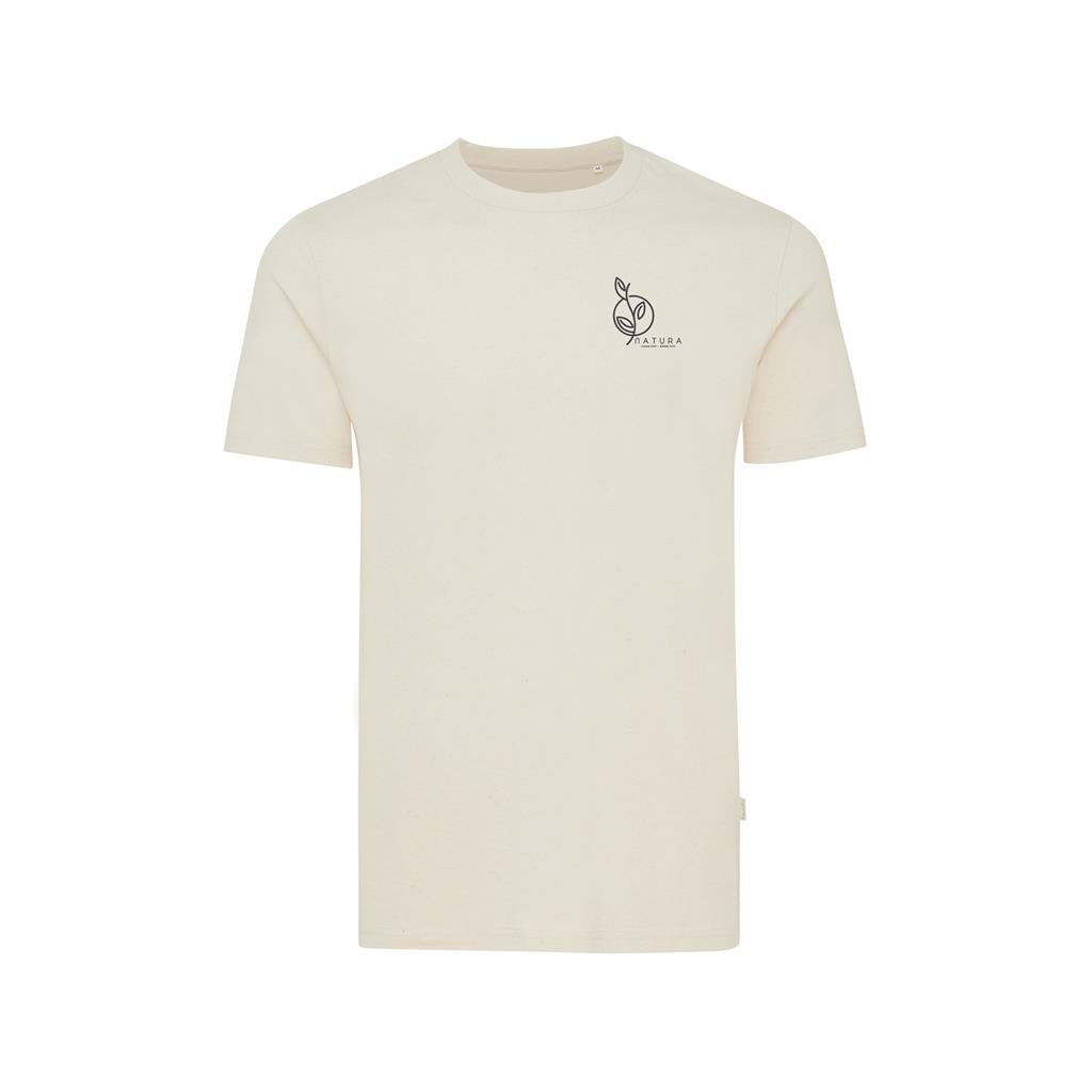 Iqoniq Manuel recycled cotton t-shirt undyed - illuminated