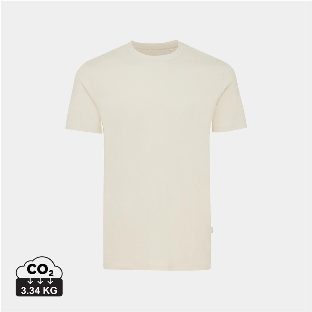 Iqoniq Manuel recycled cotton t-shirt undyed - illuminated