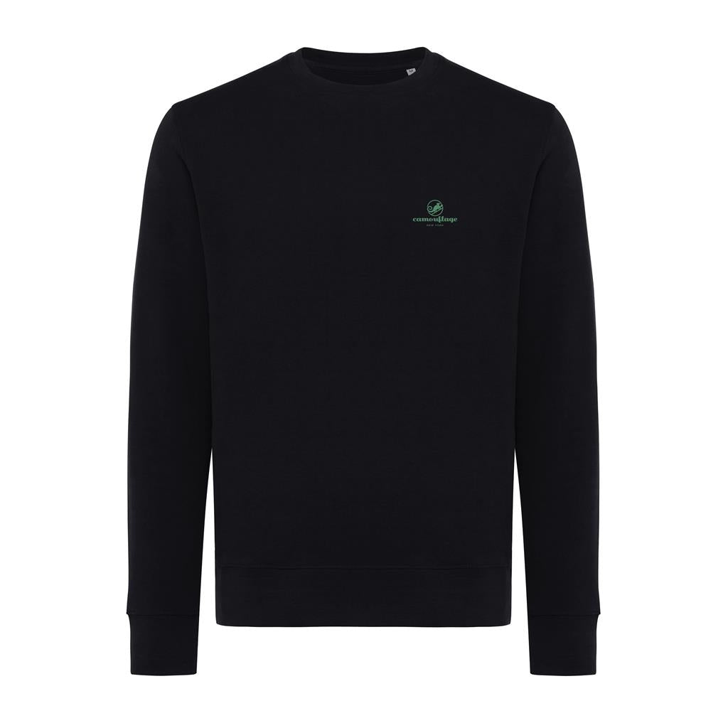 Iqoniq Etosha lightweight recycled cotton crew neck - illuminated