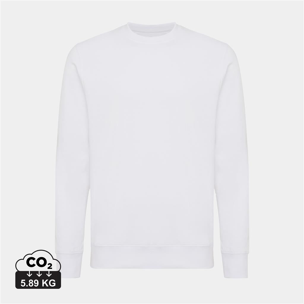 Iqoniq Etosha lightweight recycled cotton crew neck - illuminated