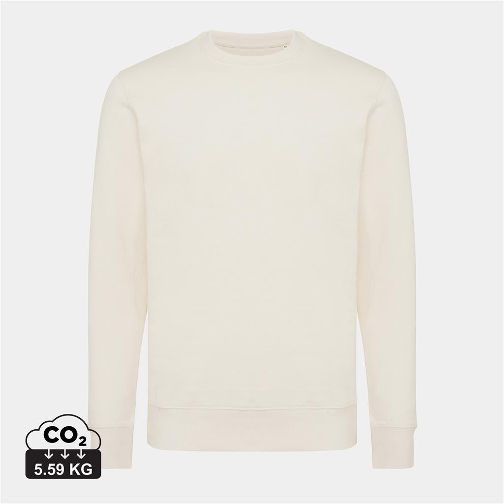 Iqoniq Etosha lightweight recycled cotton crew neck - illuminated