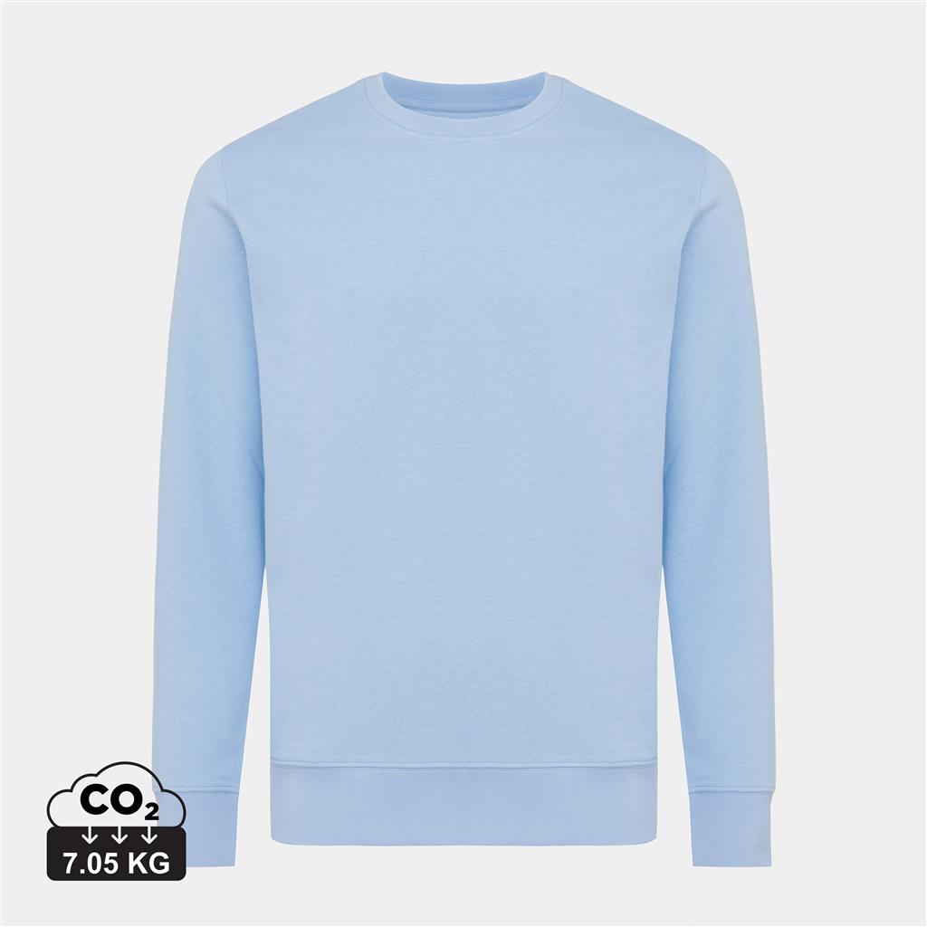 Iqoniq Etosha lightweight recycled cotton crew neck - illuminated