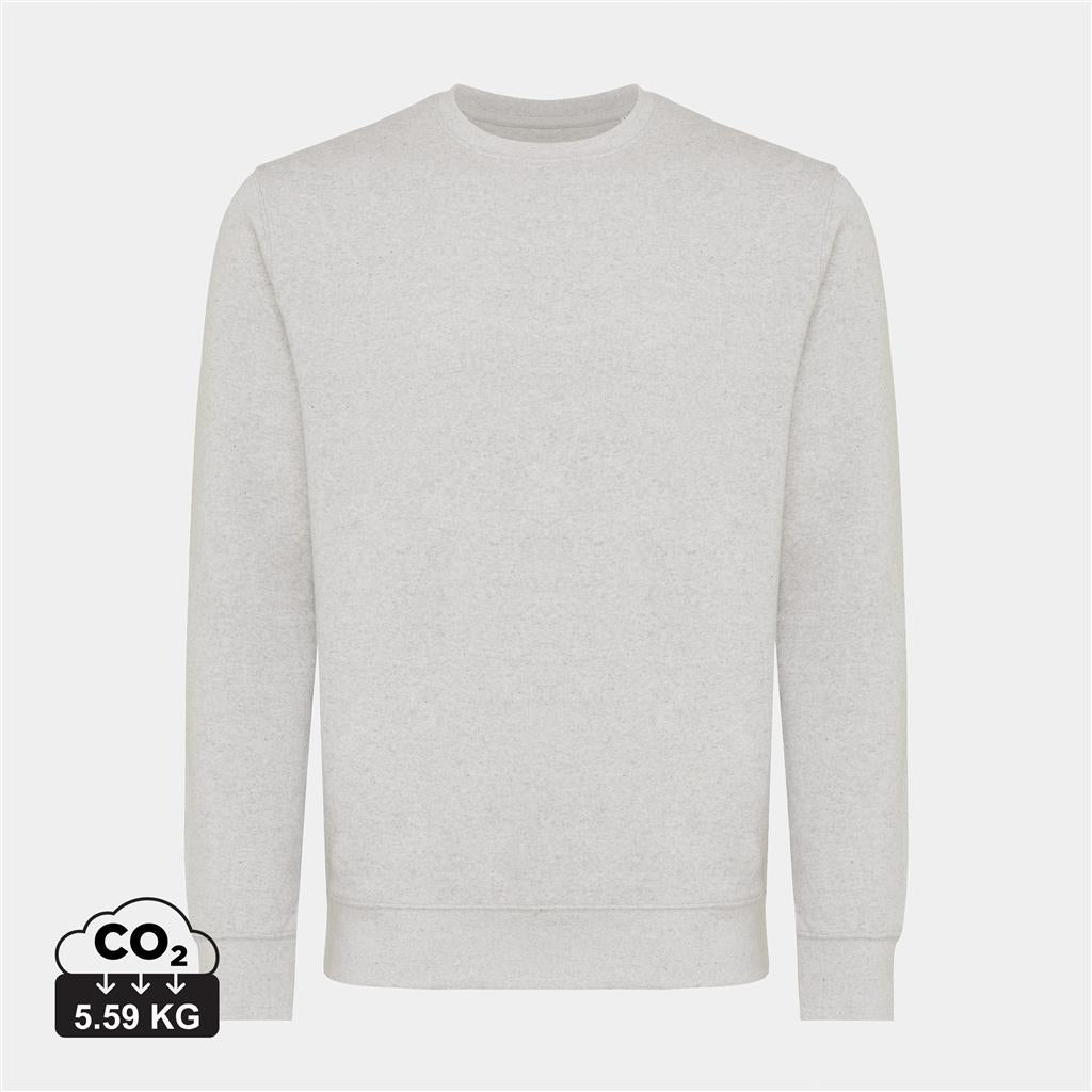 Iqoniq Etosha lightweight recycled cotton crew neck - illuminated