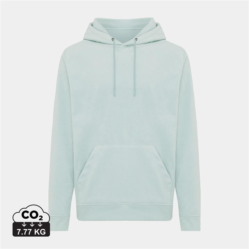 Iqoniq Trivor recycled polyester microfleece hoodie - illuminated