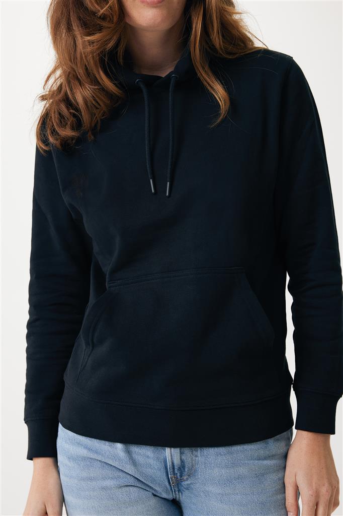 Iqoniq Rila lightweight recycled cotton hoodie - illuminated