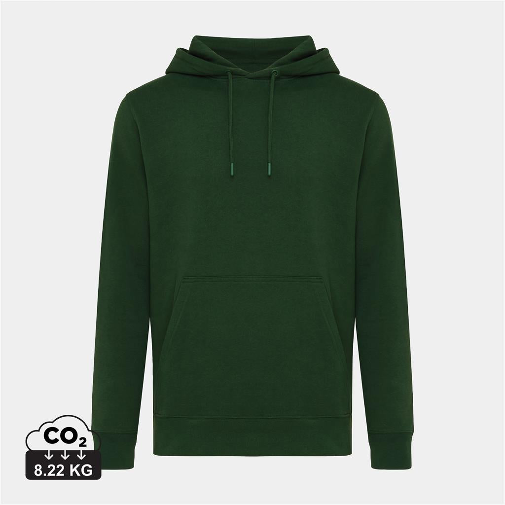 Iqoniq Rila lightweight recycled cotton hoodie - illuminated