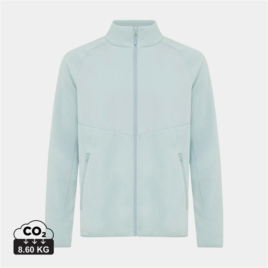 Iqoniq Talung recycled polyester microfleece zip through - illuminated